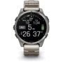 Смарт-часы Garmin Fenix 8 AMOLED 47mm Sapphire Titanium with Vented Titanium Bracelet (010-02904-40): Материал ремешка Титан