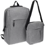 Комплект мужской рюкзак + сумка Remoid серый (v1n-6802-gray)