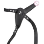 Страпон с вибрацией Fetish Tentation Vibrating Strap-On with Dildo Black