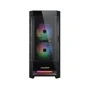 Корпус Cougar Duoface RGB Black (CGR-5ZD1B-RGB, 385ZD10.0001): Материал передней панели сталь и закалённое стекло