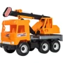 Автокран Tigres Middle truck со стрелой Оранжевый (39313)