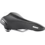 Седло Selle Royal Premium OPTICA MODERATE, 3D Skingel, обивка Black Astrale, 271х169мм, 540г, эластомеры, мужское, чёрное
