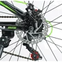Велосипед спортивный Corso Gravity 24", рама 12", зеленый (GR-24205)