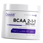 Аминокислота для спорта OstroVit Supreme Pure Bcaa 2-1-1 Instant 200 g / 20 servings / Natural