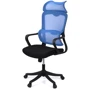 Кресло АКЛАС Дориан BL TILT Синий (K-08 Blue OS-3000 Black) (00144000)