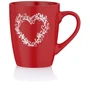 Кружка Ardesto Heart керамика 320 мл Красный (AR3467R)