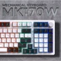 Клавиатура GamePro MK170W (Red) с Hot-Swap RGB White фото 10