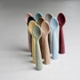 Ложка MinikOiOi Scooper Bubble силіконова Beige (101140008): Матеріал силикон
