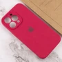 Чохол для iPhone Mobile Case Silicone Case Full Camera Protective Rose Red для iPhone 15 Pro Max: Тип чохла накладка на заднюю часть