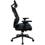 Крісло геймерське GT Racer X-6674 Black/Blue: Матеріал оббивки С сеткой, Искусственная кожа