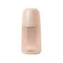 Пляшечка силіконова Suavinex Colour Essence фізіологічна соска середній потік 240 мл нюдова (308072): Вік з 3-х місяців