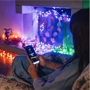 Гирлянда Smart LED Twinkly Pro Strings RGBW 250 одна линия IP65 AWG22 PVC прозрачный: Применение для улицы