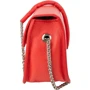 Женская сумка кросс боди Vito Torelli красная (VT-6681-red): Тип ручки На цепочке, Плечевой ремень, Без ручки