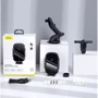 Держатель Baseus Car Holder Wireless Charger Light Electric 15W Black (WXHW03-01) фото 6