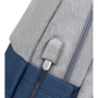 Сумка для ноутбуков RivaCase 17.3" Prater Grey/Dark Blue (7567) фото 7