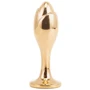 Анальная пробка LOCKINK Sevanda White Fox-Tail Anal Rose-shape Plug