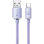 Кабель Baseus USB Cable to USB-C Crystal Shine Series 100W 2m Purple (CAJY000505): Тип USB Cable - USB-C