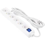 Сетевой фильтр 2E 6 розеток, 3 м, White (2E-U06ESM3WH)