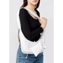 Жіноча сумка хобо Sambag HOBO S біла (53100008) фото 12