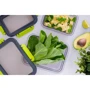 Емкость для хранения Herevin Combine Green 0.6 л (161426-562): Форма прямоугольная