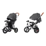 Велосипед триколісний Tilly Travel Темно-сірий льон (T-387/1 DARK GREY): Рекомендований вік от 1 года