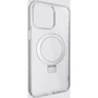 Чехол для iPhone SwitchEasy MagStand M StandGuard Protective Case Transparent (SPH57P173TR23) for iPhone 15 Pro Max: Материалы поликарбонат и полиуретан