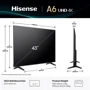 Телевизор Hisense 43A6Q