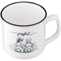 Кружка Ardesto Joyful фарфор белая 320 мл (AR3461)