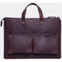 INCARNE Handmade Leather Bag-cover Brave Brown for MacBook Air 15" M3 | M2 (2024 | 2023)