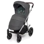 Универсальная коляска 2 в 1 Baby Design BUENO 117 GRAPHITE (с вышивкой): Количество блоков 1