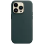 Чехол для iPhone Apple for iPhone 14 Pro Leather Case with MagSafe Forest Green (MPPH3) : Цвет зеленый
