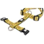 Шлейка для собак Max & Molly Urban Pets H-Harness - Monkey Maniac/L 2 см 70-98 см жовта (4894512050419): Виробник Max & Molly Urban Pets