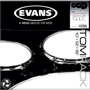 Набор пластиков EVANS ETPONX2-R ONYX2 COATED ROCK: Количество слоев Двуслойный