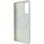 Чехол для телефонов TPU Case Bonbon Metal Style with MagSafe White for Samsung A556 Galaxy A55: Тип накладка на заднюю часть