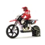 Радиоуправляемая модель Мотоцикл 1:4 Himoto Burstout MX400 Brushed (красный): Привод Задний