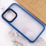 Чохол для iPhone Mobile Case TPU+PC Metal Buttons Light Blue для iPhone 13 Pro Max: Тип чохла накладка на заднюю часть