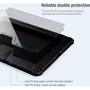 Аксессуар для iPad Nillkin Bumper Pro Black for iPad Pro 12.9 (2020-2022): Особенности Складывается в подставку, имеет противоударную оболочку, защита спереди, сзади и в углах, закрываетс