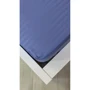 Простирадло LightHouse Sateen Stripe Blue Navy на гумці страйп-сатин 180х200+25см (603760): Розмір простирадла, см 180x200