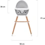 Стульчик для кормления 2 в 1 Kinderkraft Fini Black (KKKFINIBLK0000) фото 7
