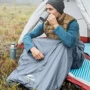 Спальный мешок Naturehike Lightweight Summer LW180 NH21MSD09, (15°C), p-p XL, зеленый (6927595777961): Тип одеяло
