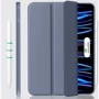 Аксесуар для iPad BeCover Tri Fold Soft TPU Silicone Purple для iPad Pro 11 M4 2024 (711749): Матеріал полиуретан