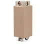 Ліжко-манеж Kinderkraft Joy 2 Beige (KLJOY02BEG00000): Колеса 2 колеса