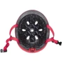 Шлем защитный детский GLOBBER EVO LIGHTS, красный, с фонариком, 45-51см (XXS/XS): Цвет красный