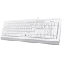Клавіатура A4Tech Fstyler FK10 White: інтерфейс підключення USB