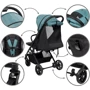 Прогулянкова коляска Kidwell COLMER Royal Green (Hnrt_4576): Матеріал коліс EVA