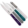 Набор кухонных ножей Opinel Les Essentiels Art Deco 4 предмета (204.66.29): Метериал лезвия Нержавеющая сталь