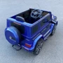 Электромобиль Kidsauto Mercedes-Benz G63 AMG NEW синий лак фото 9