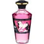 Съедобное согревающее масло Warming Oil Intimate Kisses, 100 мл, малина