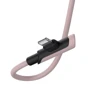 Кабель Baseus Cable USB-C to Lightning Colorful Elbow 18W 1.2m Pink (CATLDC-A04) фото 3