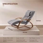 Масажний стілець Naipo Massage Rocking Chair крісло-гойдалка (MGC-2300P) фото 11